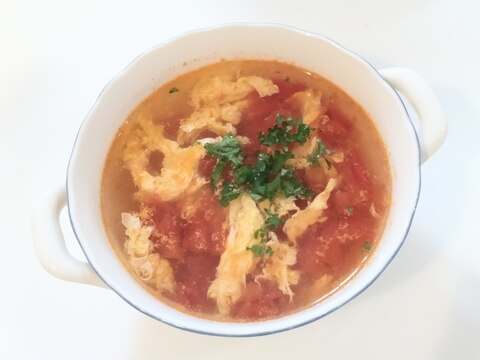 トマトと卵のスープ
